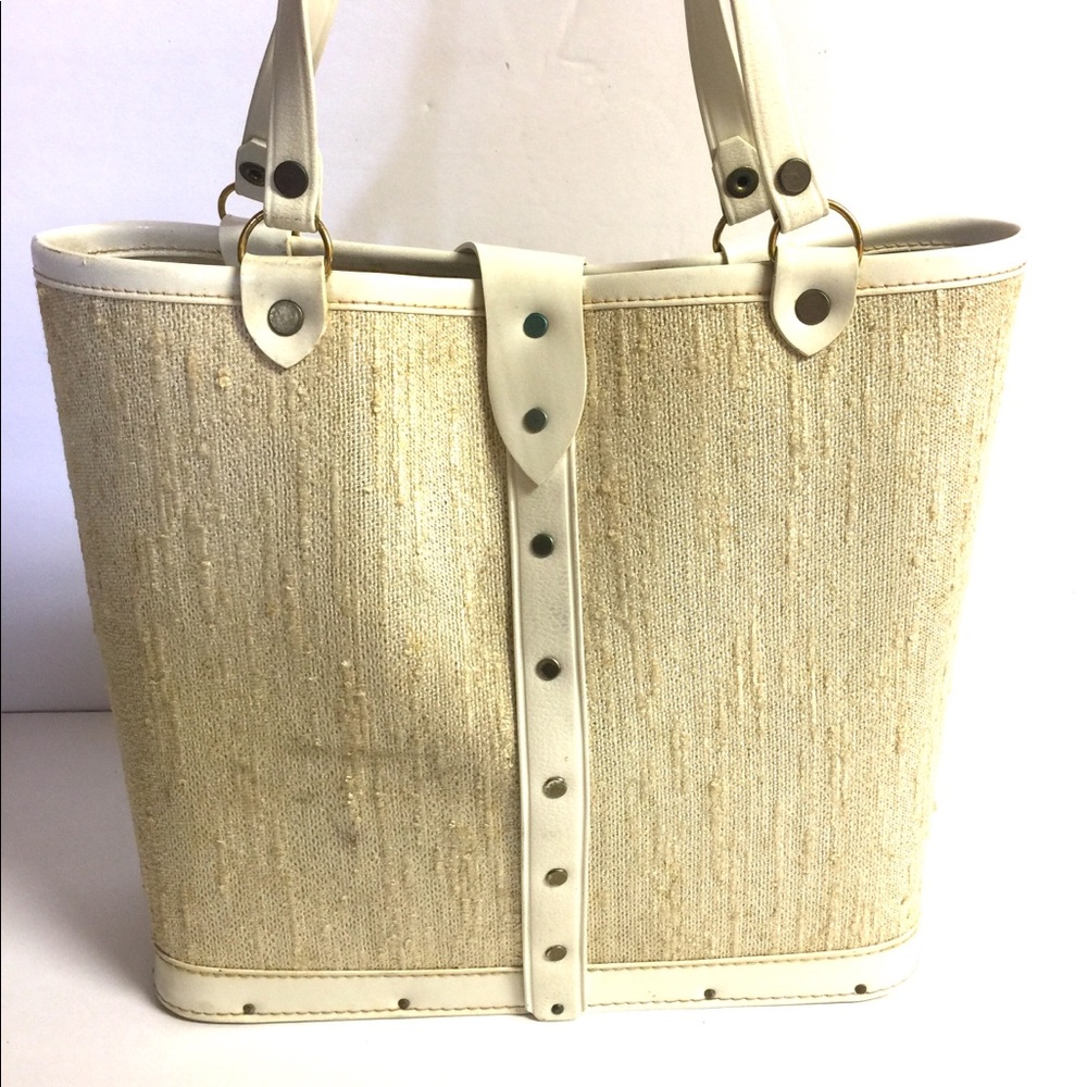 🦋 1950s Wooden Butterfly Box Purse Enid Collins ? - Picture 3 of 8